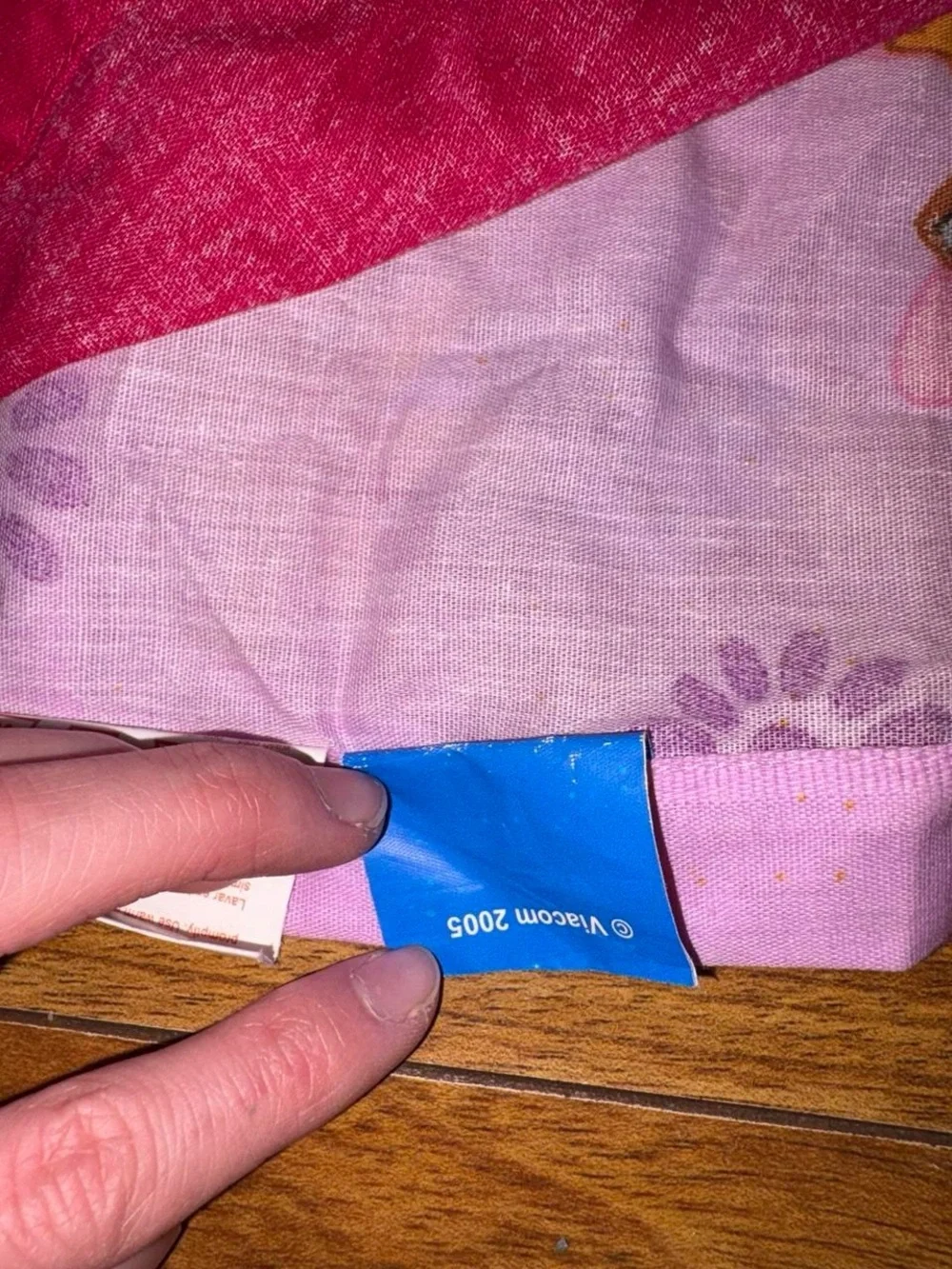 Vintage Y2K 2005 Dora the Explorer Twin Size bed sheet